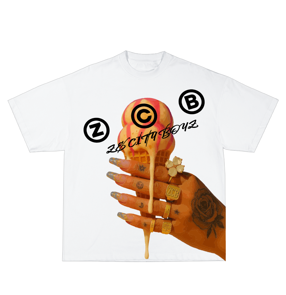 "ICE CREAM" TEE