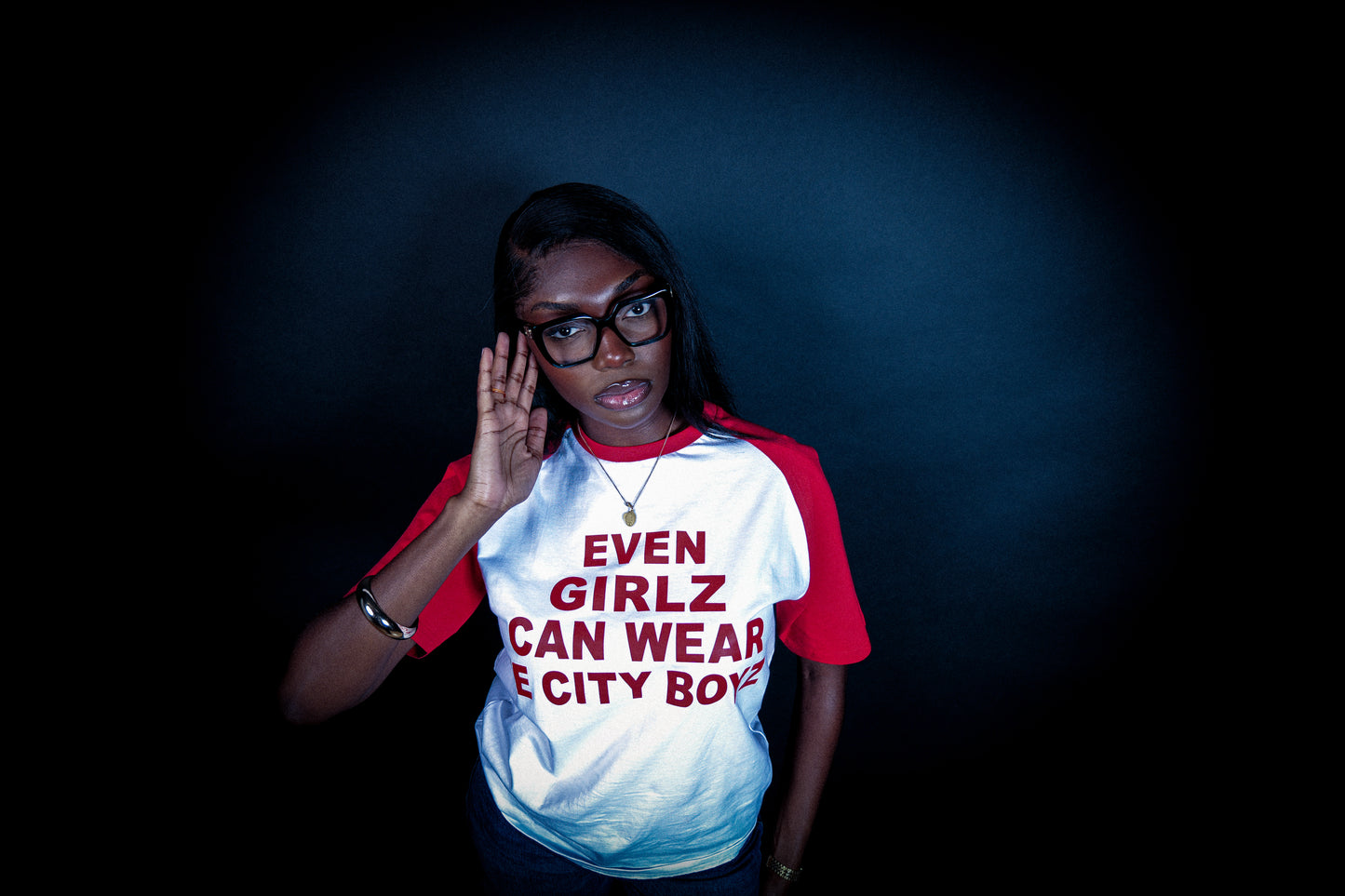 "EVEN GIRLZ" RAGLAN TEE