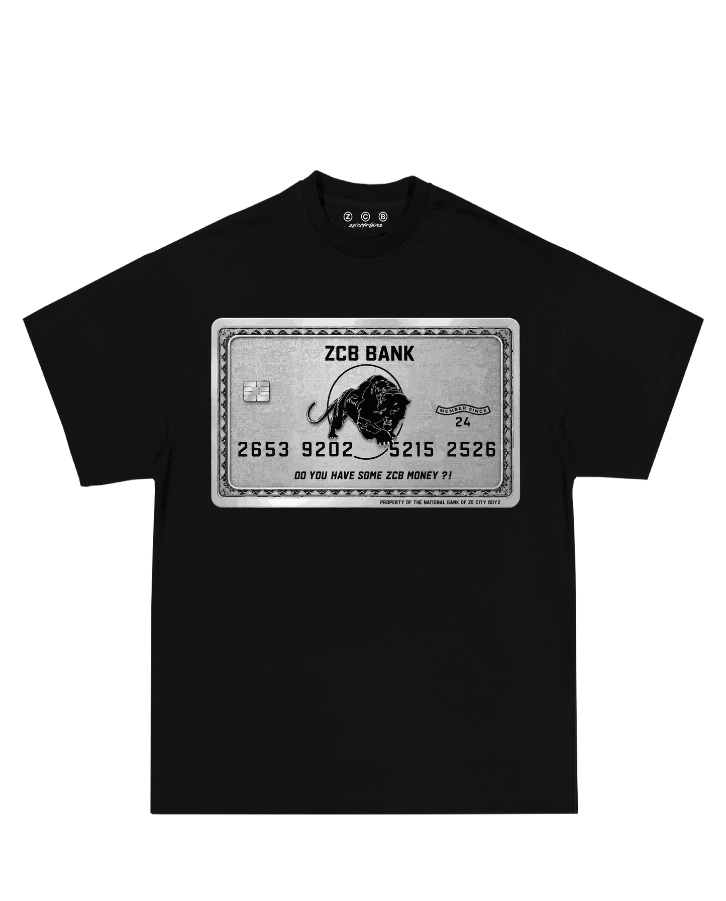 "CREDIT CARD" TEE