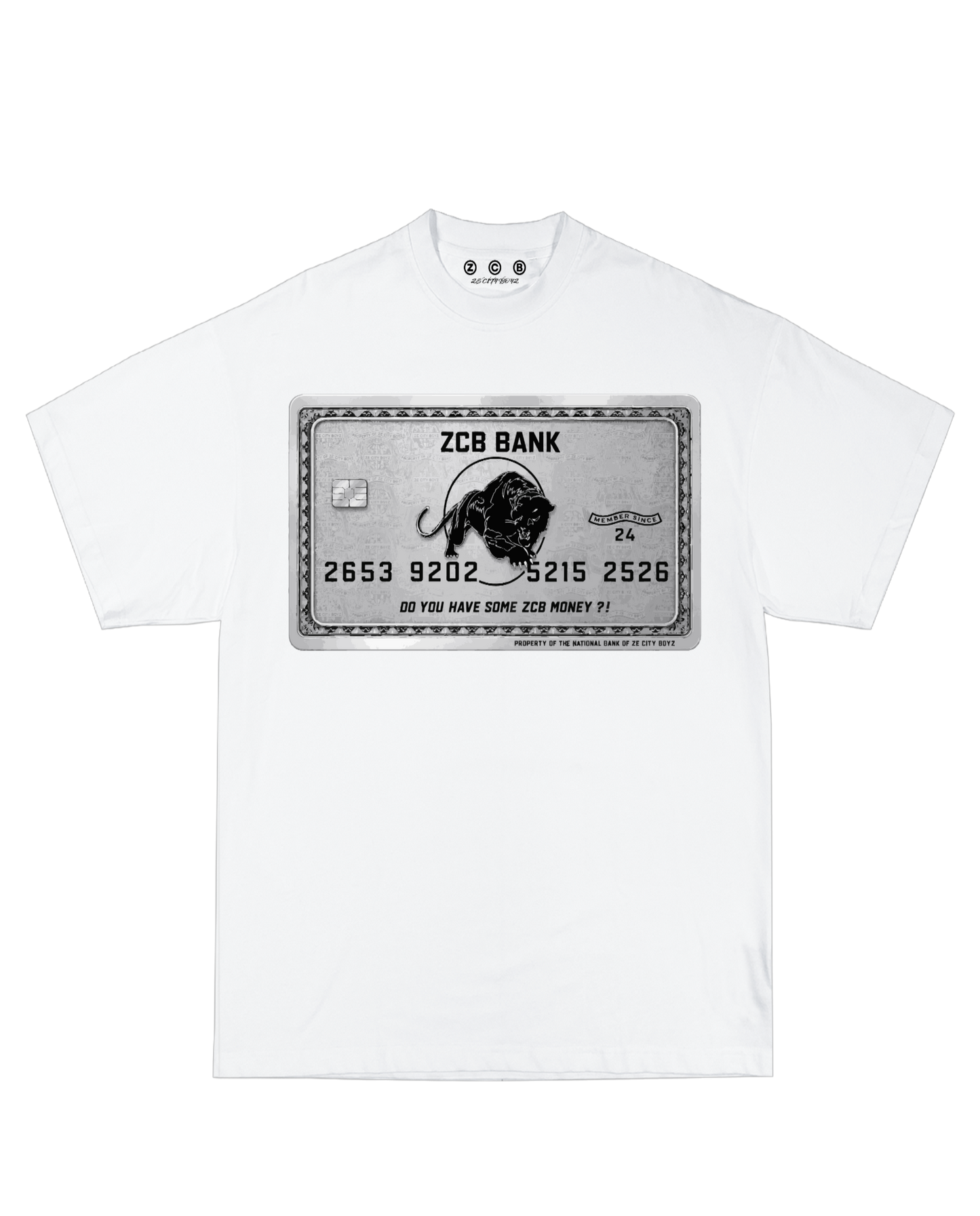 "CREDIT CARD" TEE