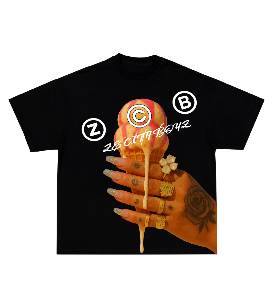 "ICE CREAM" TEE