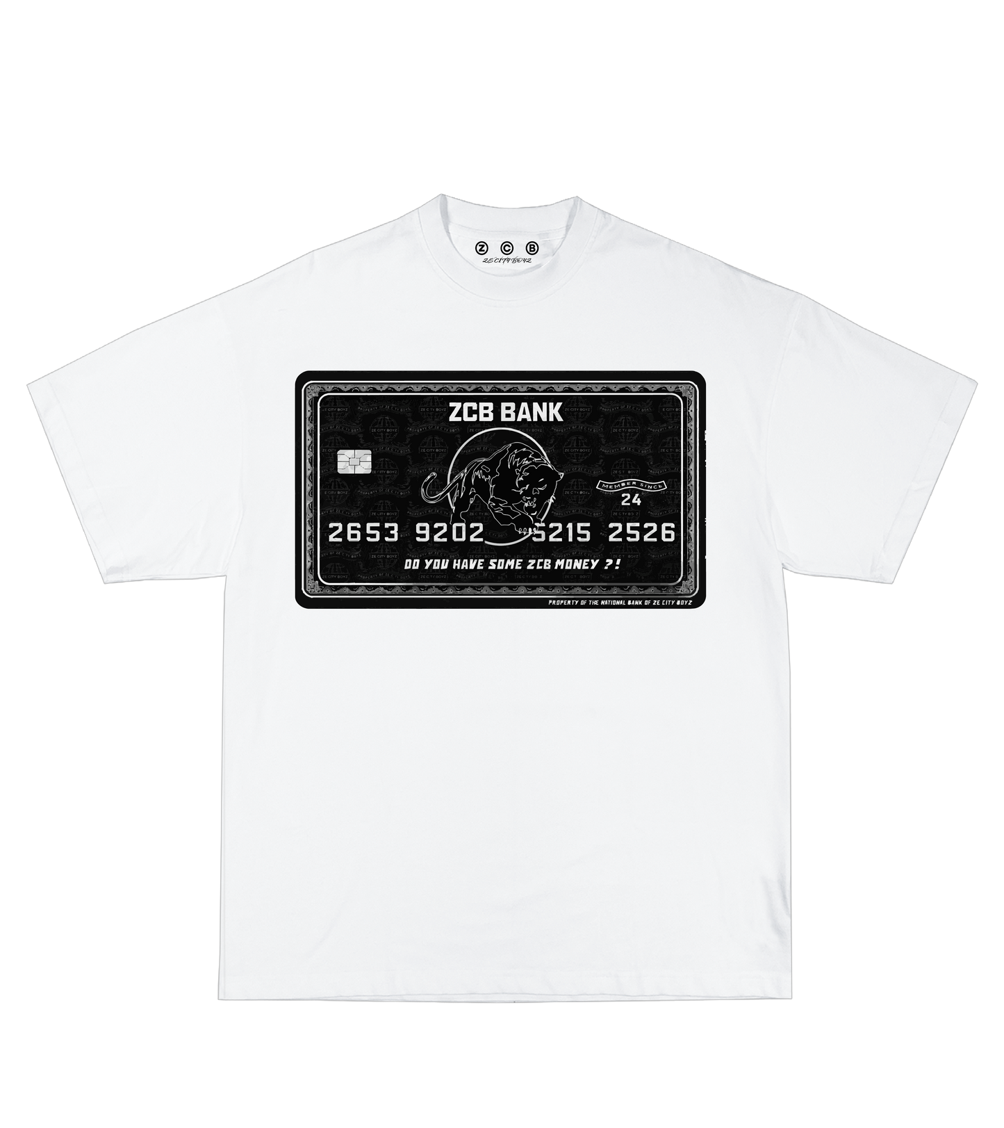 "CREDIT CARD" TEE
